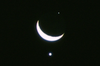 Moon, Venus and Regulus transit, Enschede and Denekamp, 5 october 1980