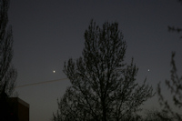 Venus and Mercury, De Bilt, 8 april 2010